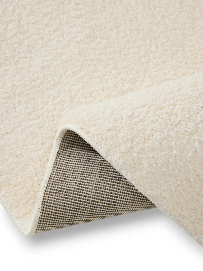 Tapis shaggy crème 80x150 cm