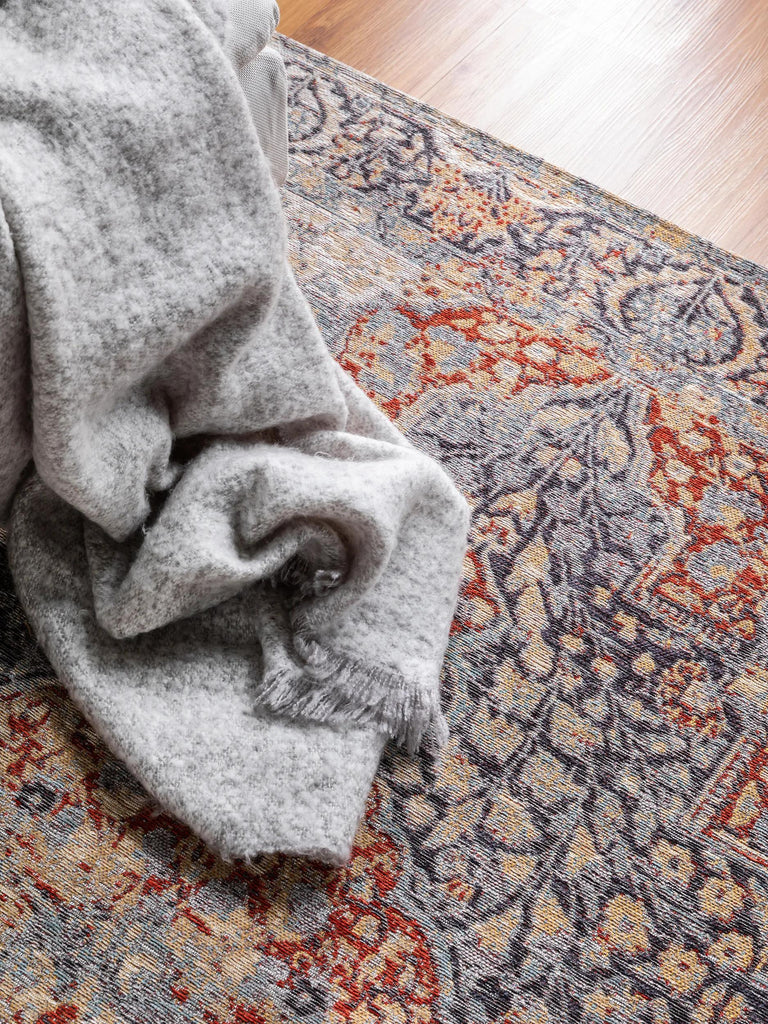 Tapis oriental vintage violet 290x400 cm