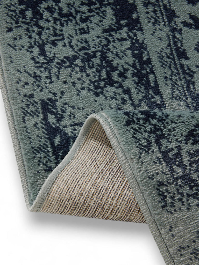 Tapis vintage oriental vert et bleu 200x300 cm