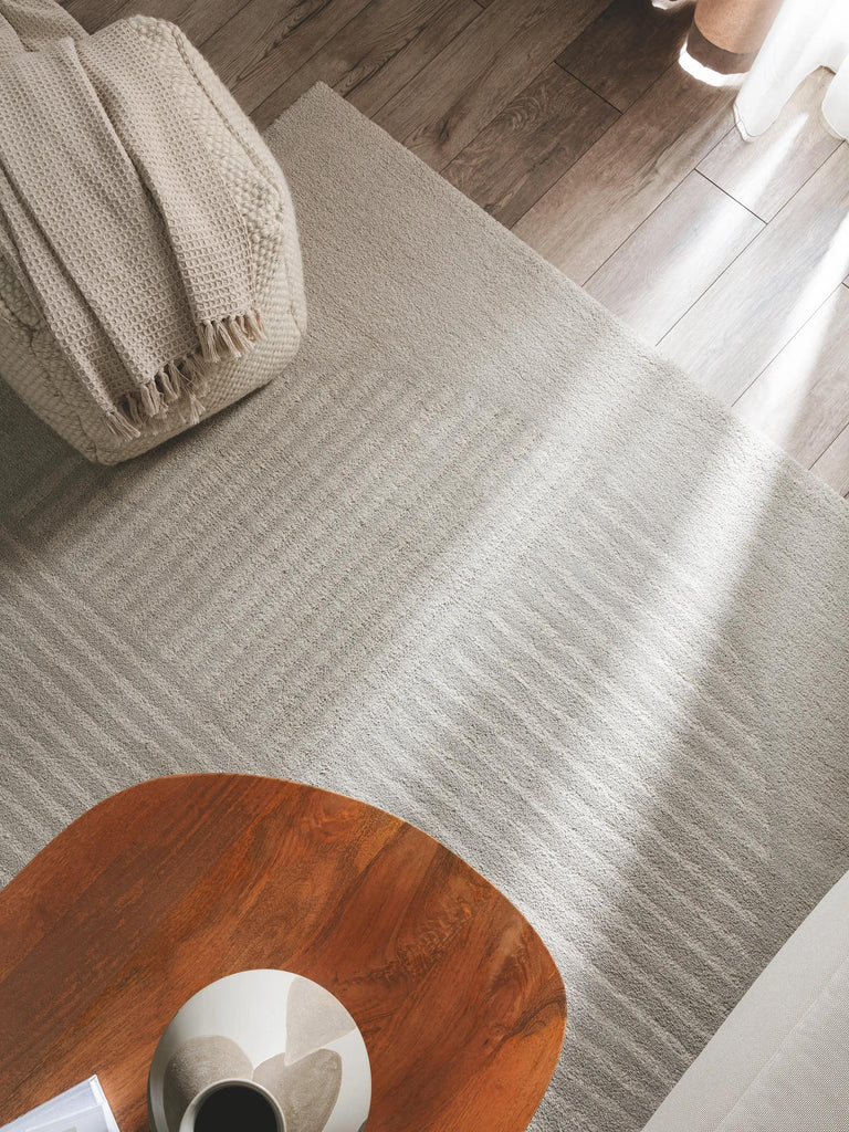 Tapis design gris clair 160x230 cm