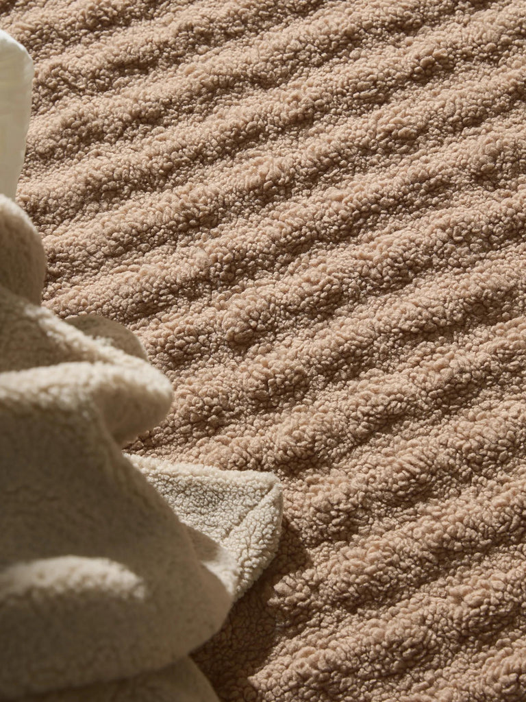 Tapis moderne fluffy marron 120x170 cm