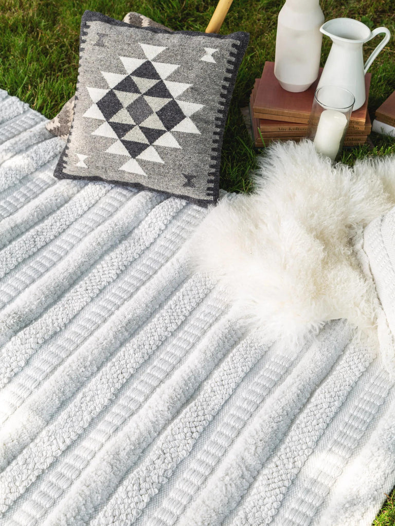 Tapis berbère blanc 200x300 cm