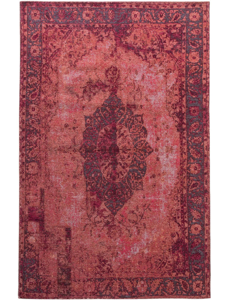 Tapis vintage oriental bordeaux 115x180 cm