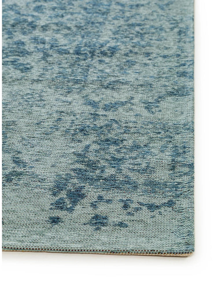 Tapis oriental vintage bleu 115x180 cm