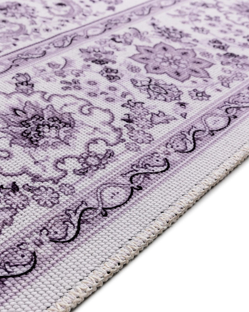 Tapis vintage style oriental violet 160x230 cm