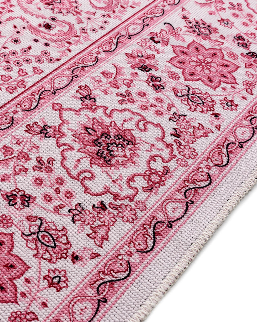Tapis vintage style oriental rose 200x300 cm