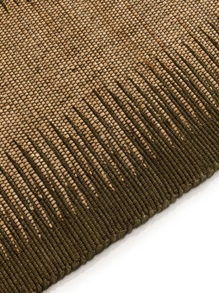 Tapis kilim de couloir vert 70x200 cm