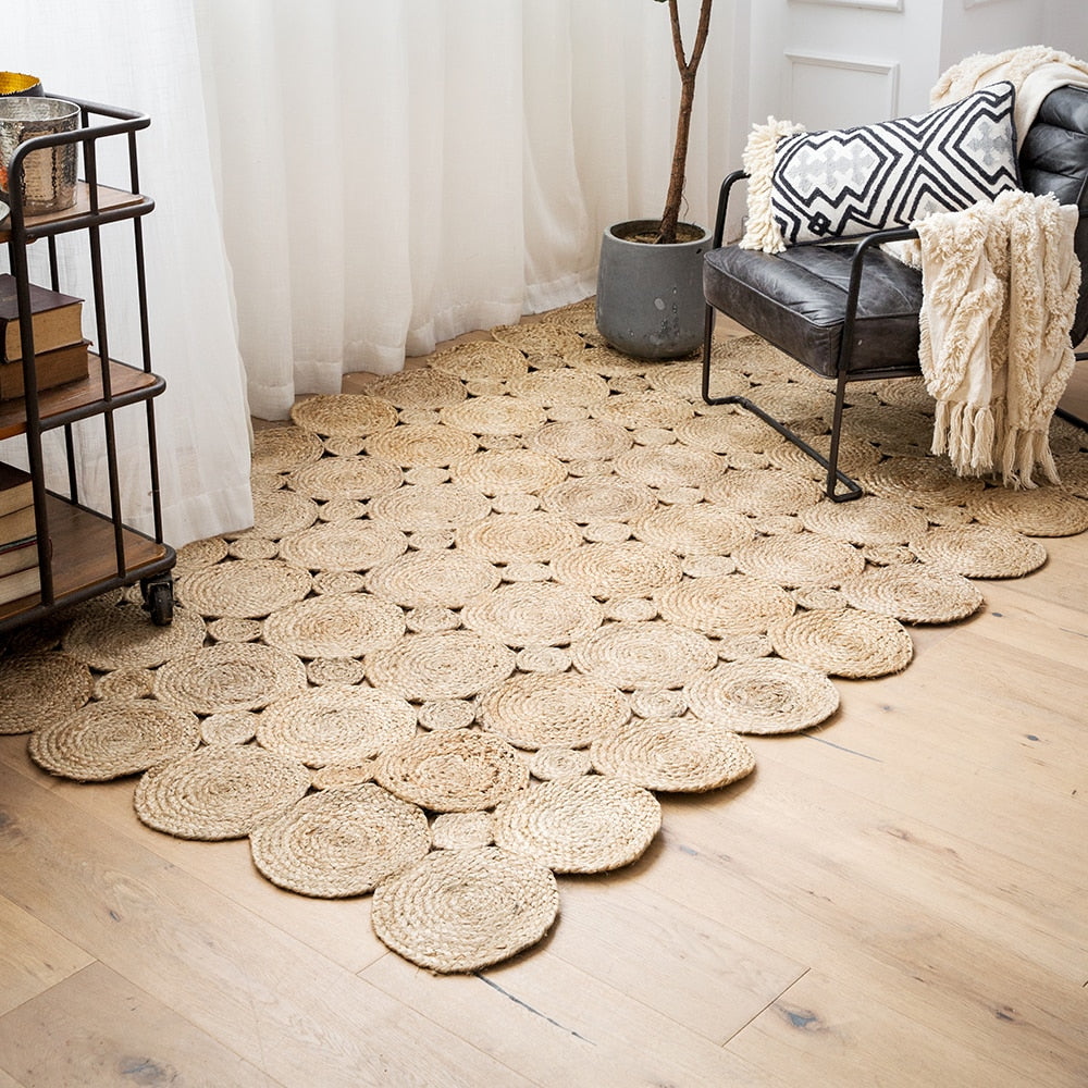 Tapis en jute naturel - Inspiration Luxe